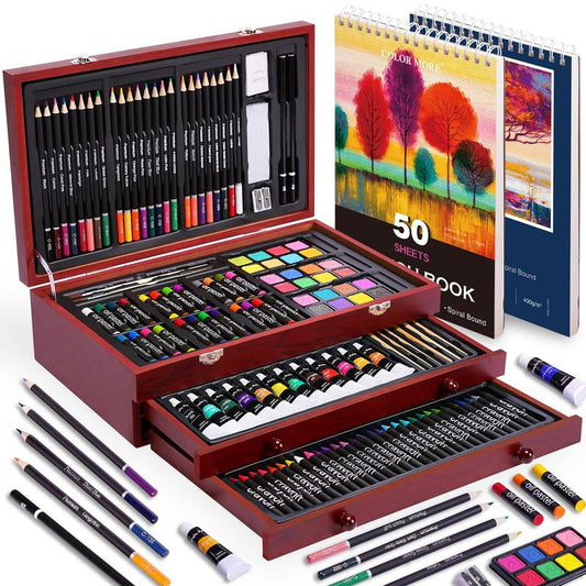 Fluxr 175 Piece Deluxe Art Kit