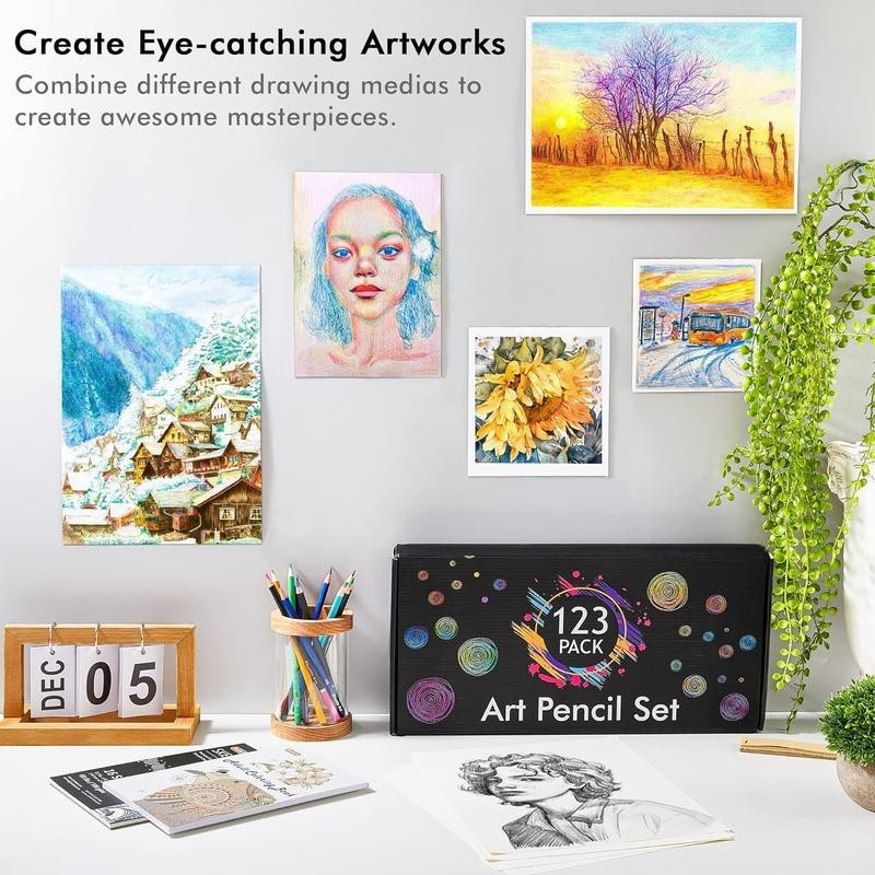 Fluxr 103 Piece Art Kit